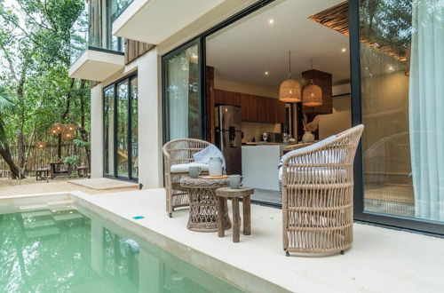 Foto 32 - Exclusive Luxurious 2 Apartments Aldea Zama Private Pool Jacuzzi Uncovered Patio