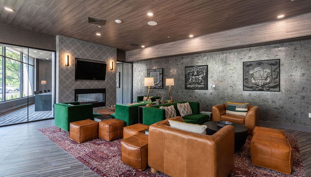 Sala de estar do lobby