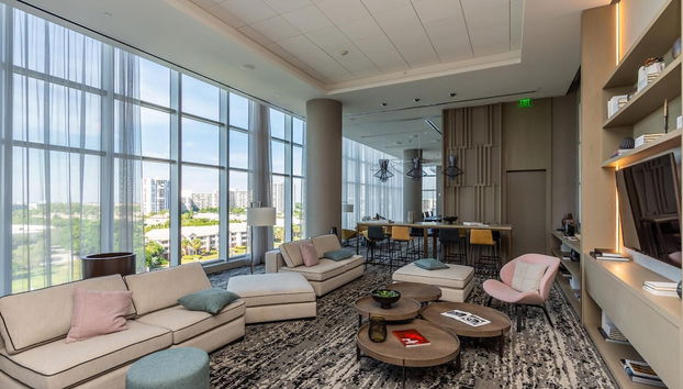 Zona de estar del vestíbulo