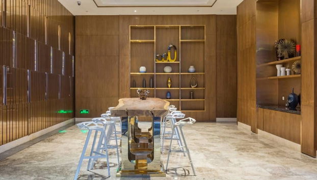 Sala de estar do lobby