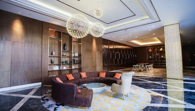 Sala de estar do lobby