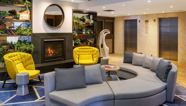 Sitzecke in der Lobby