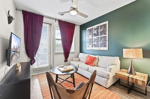 Photo 1 - Vibrant 1BR King Suite Close to Downtown w Fast Wifi