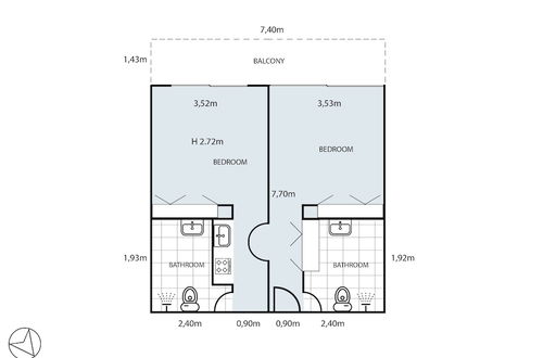 Photo 11 - 1 Bedroom Apartment With Balcony