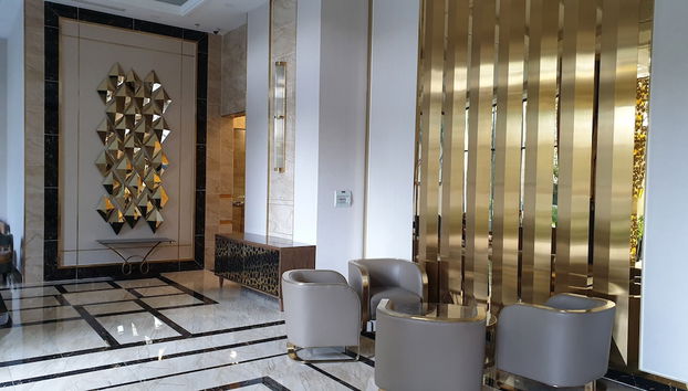 Zona de estar del vestíbulo