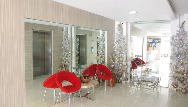 Lobby sitting area