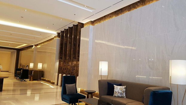 Sala de estar do lobby