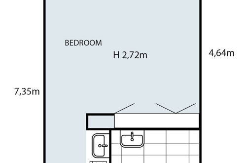 Foto 9 - Modern Studio With Balcony