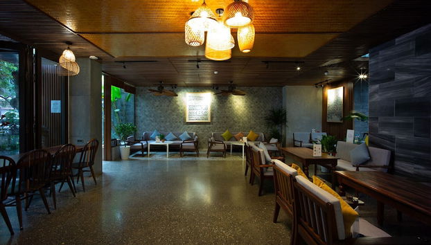 Sitzecke in der Lobby