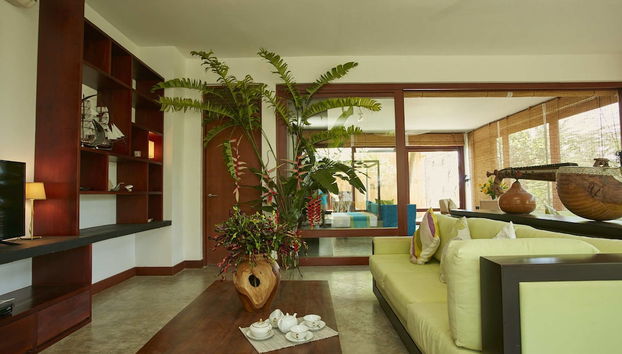 Sitzecke in der Lobby