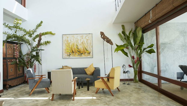 Sitzecke in der Lobby