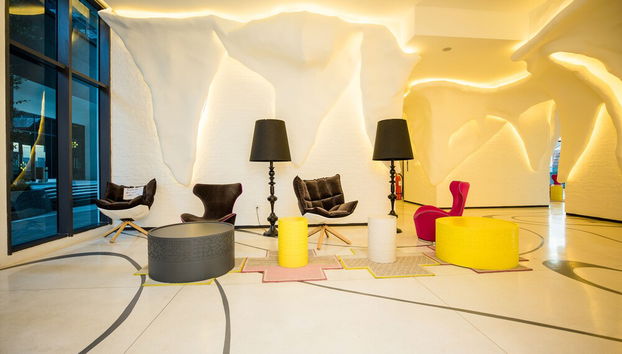 Sitzecke in der Lobby