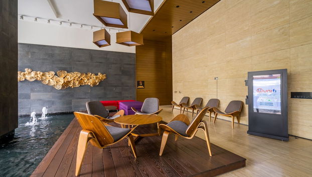 Sitzecke in der Lobby
