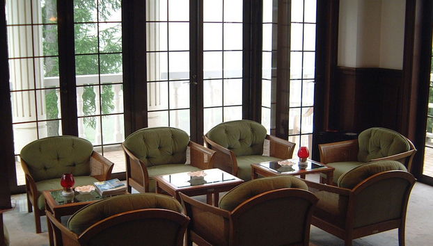 Zona de estar del vestíbulo