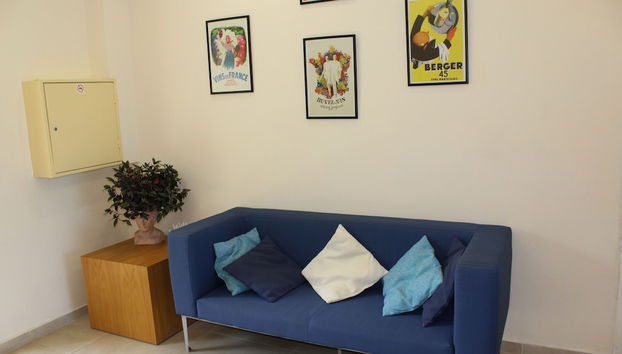 Sitzecke in der Lobby
