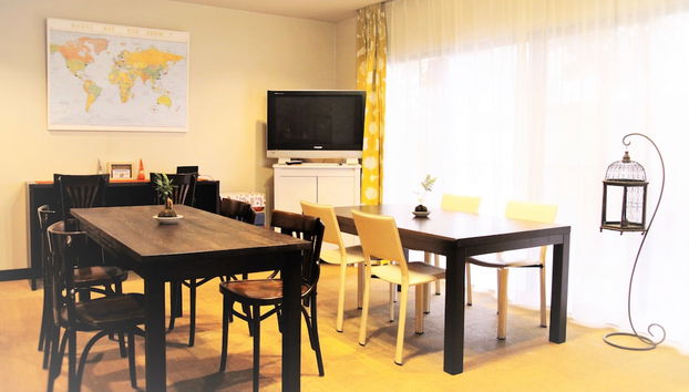 Zona de estar del vestíbulo