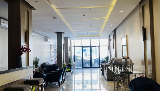 Sitzecke in der Lobby