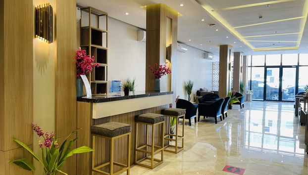 Sitzecke in der Lobby