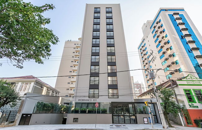 Studios Rio Branco by Viva - Prédio moderno, aptos com cama king-size no centro de Floripa - Foto 34
