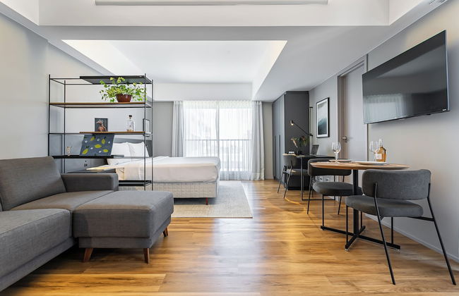 Studios Rio Branco by Viva - Prédio moderno, aptos com cama king-size no centro de Floripa - Foto 18