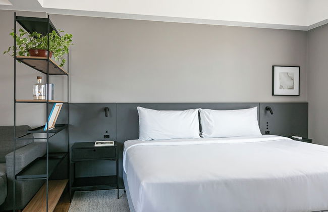 Studios Rio Branco by Viva - Prédio moderno, aptos com cama king-size no centro de Floripa - Foto 13