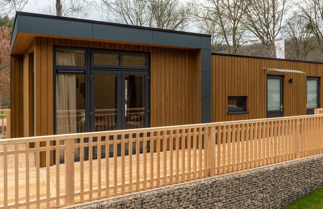 Modern Chalet With Dishwasher, in a Holiday Park, in a Natural Environment - Foto 31