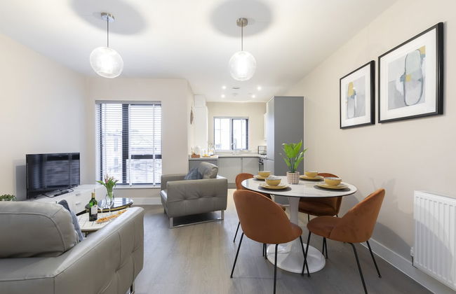 Elliot Oliver - Chic 2 Bedroom Town Centre Apartment - Foto 8