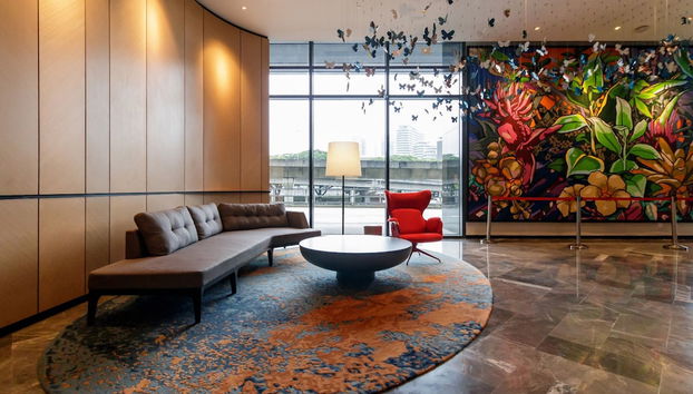 Sitzecke in der Lobby
