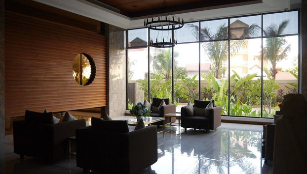 Sitzecke in der Lobby
