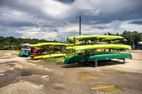 Photo 2 - Everglades City Trailer Cabin: Boat Slip & Porch
