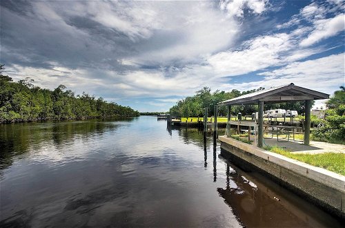 Photo 6 - Everglades City Trailer Cabin: Boat Slip & Porch