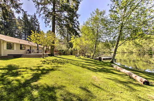 Photo 16 - Quiet Lakefront Olympia Home w/ Dock on Half Acre