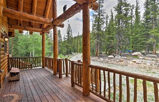 Photo 2 - Fairplay Log Cabin W/deck & Incredible Mtn Views