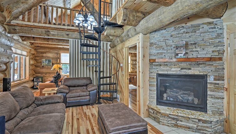 Photo 1 - Custom Log Cabin w/ Deck & 45 Acres by Pine River