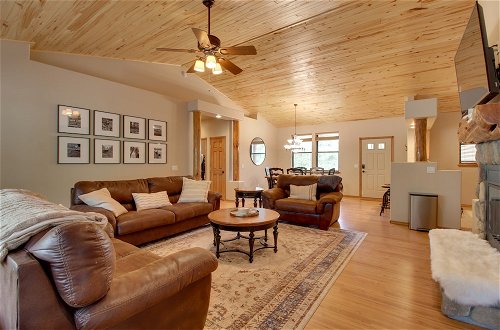 Photo 10 - Wooded Show Low Cabin w/ Furnished Deck & Fire Pit