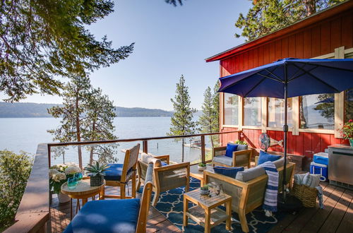 Foto 1 - Lakefront Bliss: Coeur D'alene Cabin w/ Dock