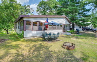 Photo 1 - Shawano Cabin Getaway - Walk to Lake & Park