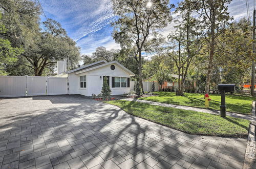 Photo 3 - Chic Home w/ Fire Pit & Patio, Walk to Lake