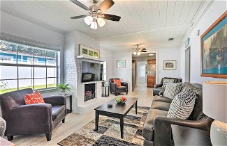 Photo 1 - Chic Home w/ Fire Pit & Patio, Walk to Lake