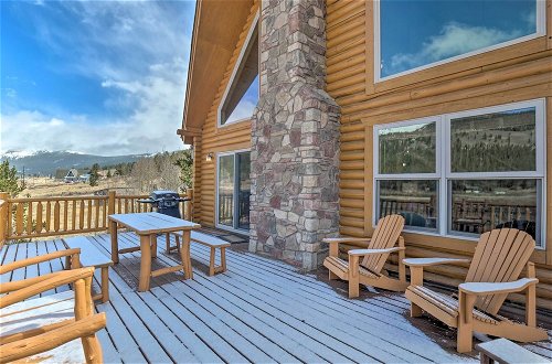 Photo 8 - Secluded Alma Log Cabin w/ Hot Tub & Stunning View