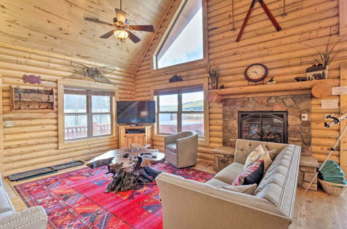 Photo 6 - Secluded Alma Log Cabin w/ Hot Tub & Stunning View