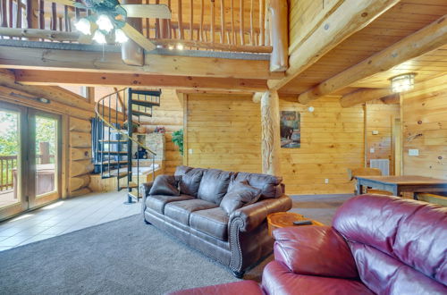 Photo 12 - Smoky Mountain Vacation Rental Cabin w/ Hot Tub