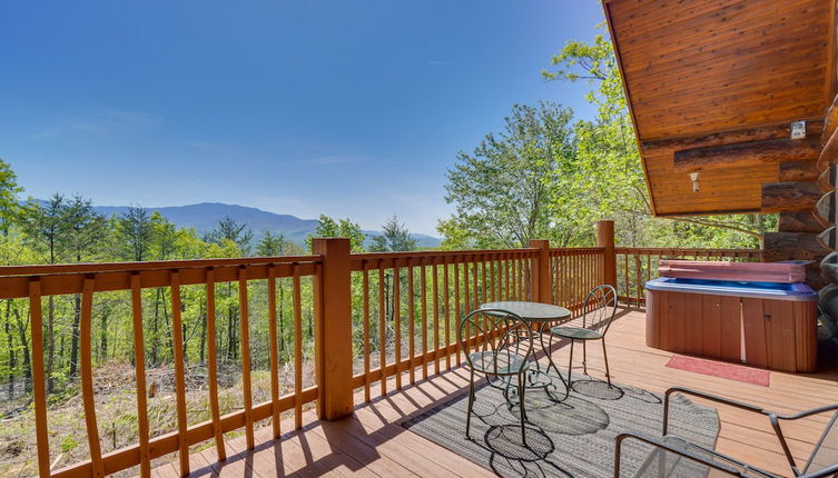 Photo 1 - Smoky Mountain Vacation Rental Cabin w/ Hot Tub