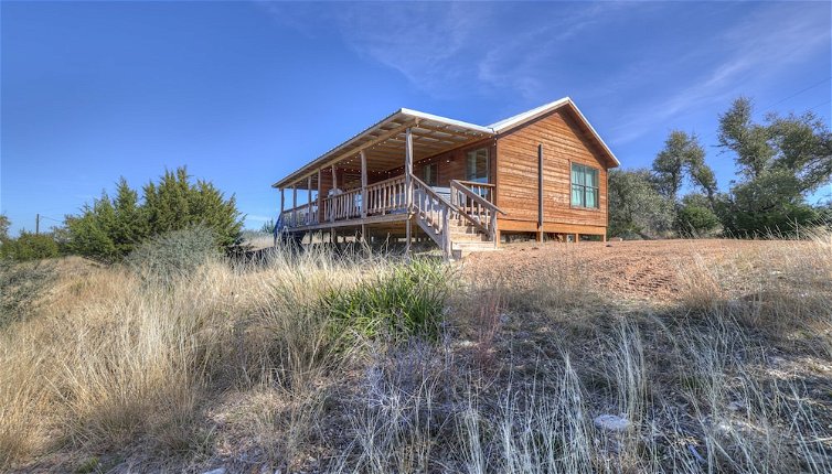 Photo 1 - Mesquite Cabin With Hot Tub & Hill Country Views