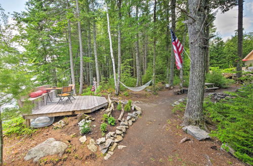 Photo 8 - Waterfront Great Pond Cottage w/ Hot Tub & Deck