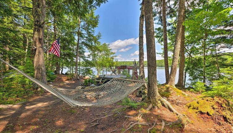 Photo 1 - Waterfront Great Pond Cottage w/ Hot Tub & Deck