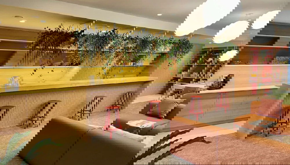 Sitzecke in der Lobby