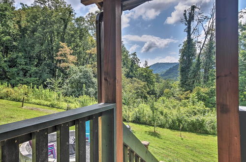 Photo 12 - Maggie Valley Family Cabin w/ Porch & Fire Pit