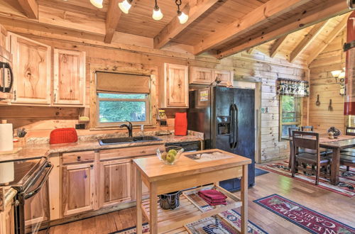 Photo 3 - Maggie Valley Family Cabin w/ Porch & Fire Pit