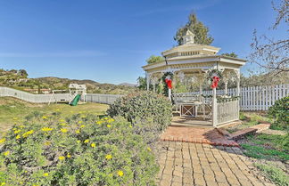 Photo 1 - Fallbrook Home w/ Garden, Gazebo, & Fire Pit